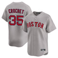 Robertx B.Red Sox #35 Garrett Crochet Player Gray Road Limited Home Game Stitched Jerseys