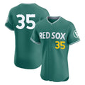Robertx B.Red Sox #35 Garrett Crochet Player Green City Connect Limited Elite Home Game Stitched Jerseys
