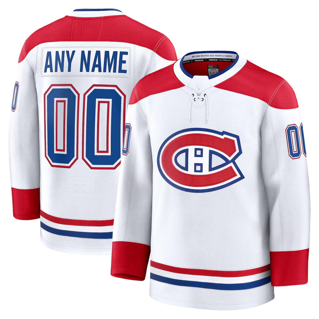 Robertx Cheap M.Canadiens White Away Premium Jerseys
