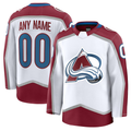 Robertx Custom C.Avalanche White Away Premium Jerseys