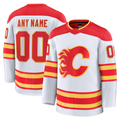Robertx Custom C.Flames White Away Premium Jerseys