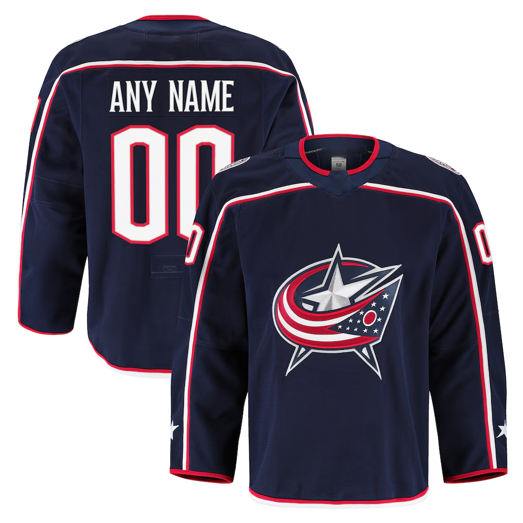 Robertx Custom CB.Jackets Navy Home Authentic Pro Jersey