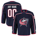 Robertx Custom CB.Jackets Navy Home Authentic Pro Jersey