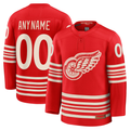 Robertx Custom DR.Wings Red Centennial Premium Jerseys