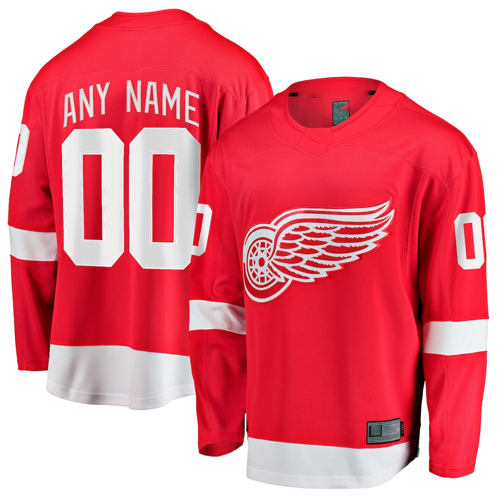 Robertx Custom DR.Wings Red Home Breakaway Jerseys