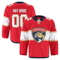 Robertx Custom F.Panthers Red Home Authentic Pro Jerseys