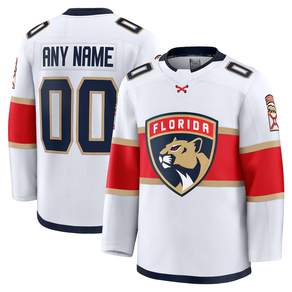 Robertx Custom F.Panthers Black 2024 Military Appreciation Custom Practice Jerseys
