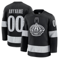 Robertx Custom LA.Kings Black Alternate Premium Jerseys