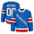 Robertx Custom NY.Rangers Blue Centennial Authentic Pro Jerseys