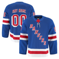 Robertx Custom NY.Rangers Royal Home Authentic Pro Jerseys