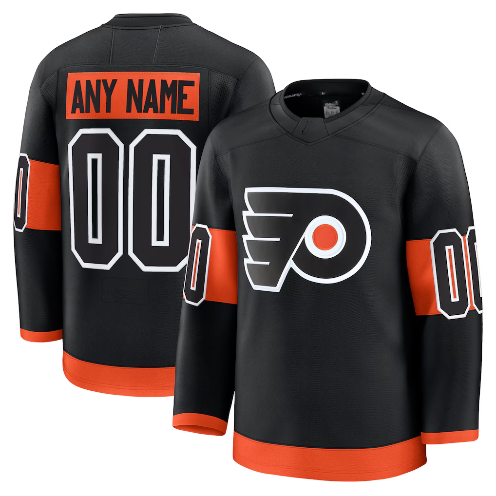 Robertx Custom P.Flyers Black Alternate Premium Jerseys