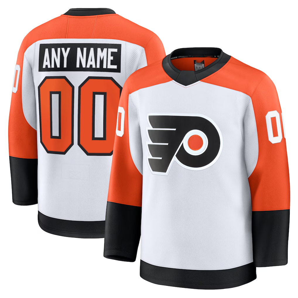 Robertx Custom P.Flyers White Away Premium Jerseys