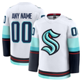 Robertx Custom S.Kraken White Away Premium Jerseys