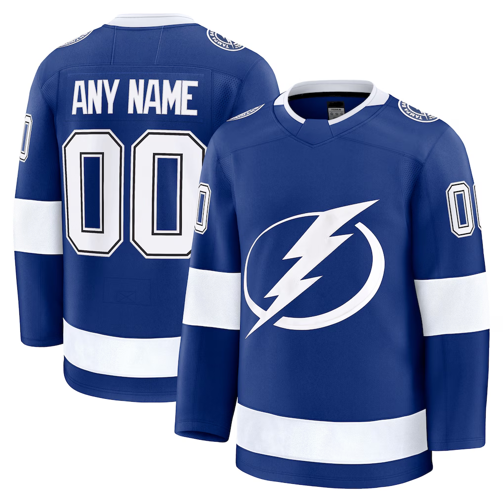 Robertx Custom TB.Lightning Blue Home Premium Jerseys
