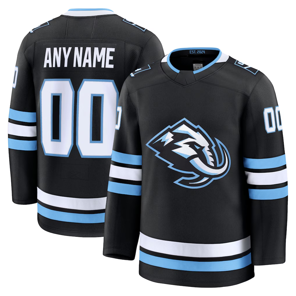 Robertx Custom U.Mammoth Black Home Premium Jerseys
