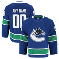 Robertx Custom V.Canucks Blue Home Authentic Pro Jerseys