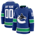 Robertx Custom V.Canucks Blue Home Premium Jerseys