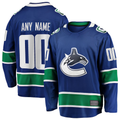 Robertx Custom V.Canucks Blue Home Team Breakaway Jerseys