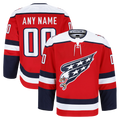 Robertx Custom W.Capitals Red Alternate Authentic Pro Jerseys