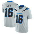 Robertx D.Lions #16 Jared Goff Player Silver Limited 2026 Rivalries Collection Home Game Stitched Jerseys
