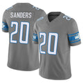 Robertx D.Lions #20 Barry Sanders Player Gray Vapor F.U.S.E. Limited Home Game Stitched Jerseys