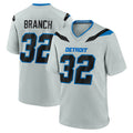 Robertx D.Lions #32 Brian Branch Player Silver 2026 Rivalries Collection Home Game Stitched Jerseys