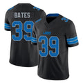 Robertx D.Lions #39 Jake Bates Player Black Alternate Vapor F.U.S.E. Limited Home Game Stitched Jerseys
