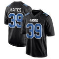 Robertx D.Lions #39 Jake Bates Player Black Fashion Home Game Stitched Jerseys