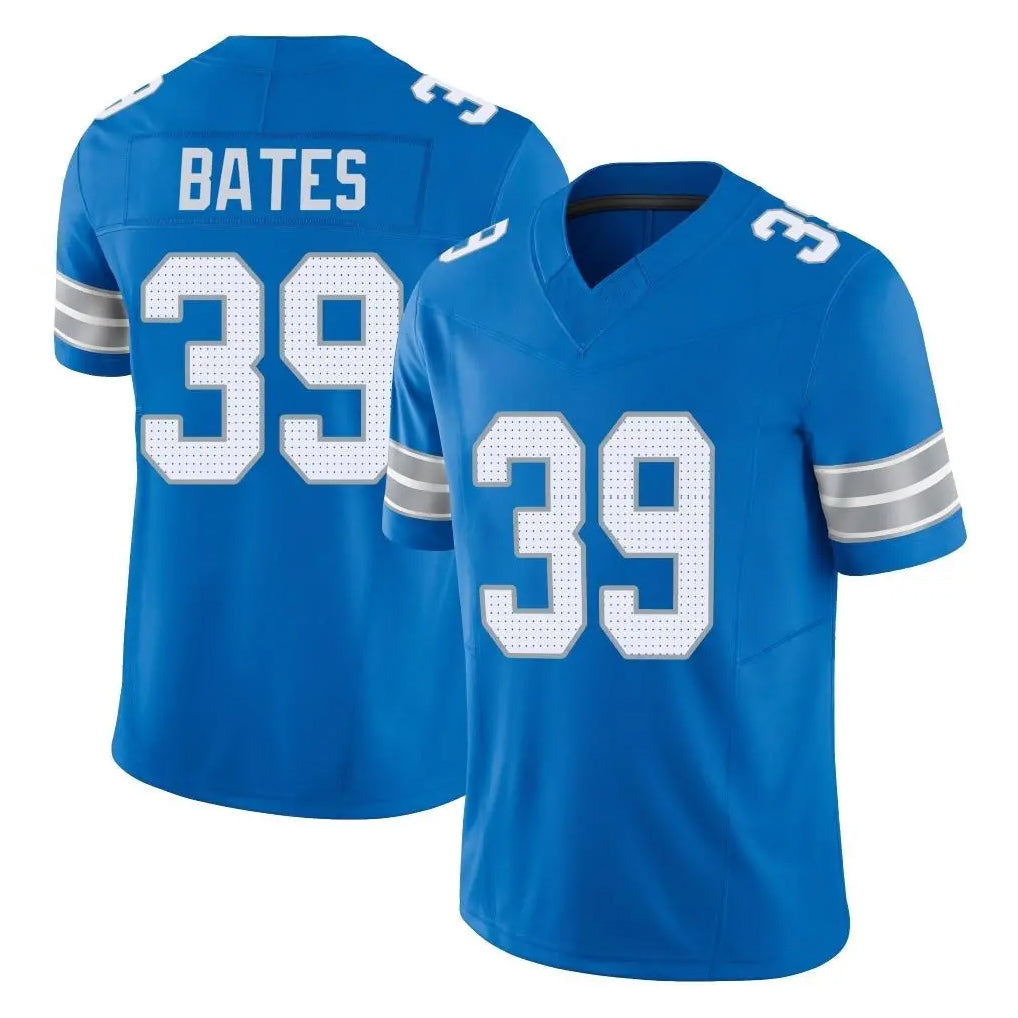 Robertx D.Lions #39 Jake Bates Player Blue Limited Vapor F.U.S.E. Alternate Home Game Stitched Jerseys