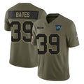 Robertx D.Lions #39 Jake Bates Player Olive 2025 Salute To Service Limited Home Game Stitched Jerseys