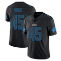 Robertx D.Lions #45 Devin White Player Black Impact Limited Home Game Stitched Jerseys