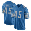 Robertx D.Lions #45 Devin White Player Blue Home Game Stitched Jerseys
