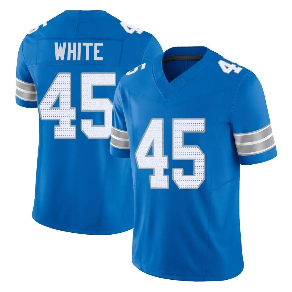 Robertx D.Lions #45 Devin White Player Blue Limited Vapor F.U.S.E. Alternate Home Game Stitched Jerseys