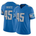 Robertx D.Lions #45 Devin White Player Blue Vapor F.U.S.E. Limited Home Game Stitched Jerseys