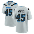 Robertx D.Lions #45 Devin White Player Silver 2026 Rivalries Collection Home Game Stitched Jerseys