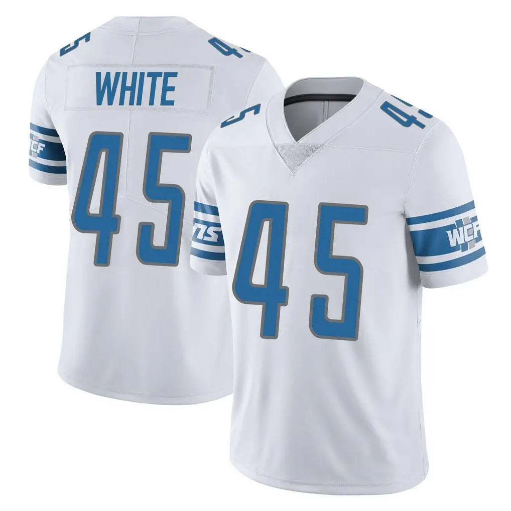 Robertx D.Lions #45 Devin White Player White Limited Vapor Untouchable Home Game Stitched Jerseys