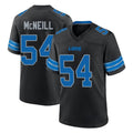 Robertx D.Lions #54 Alim McNeill Player Black Alternate Home Game Stitched Jerseys