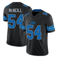 Robertx D.Lions #54 Alim McNeill Player Black Alternate Vapor F.U.S.E. Limited Home Game Stitched Jerseys