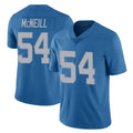 Robertx D.Lions #54 Alim McNeill Player Blue Limited Throwback Vapor Untouchable Stitched Jerseys