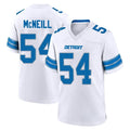 Robertx D.Lions #54 Alim McNeill Player White Alternate Home Game Stitched Jerseys
