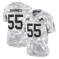 Robertx D.Lions #55 Derrick Barnes Player Arctic Camo Salute To Service Limited Stitched Jerseys