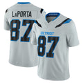 Robertx D.Lions #87 Sam LaPorta Player Silver Limited 2026 Rivalries Collection Home Game Stitched Jerseys