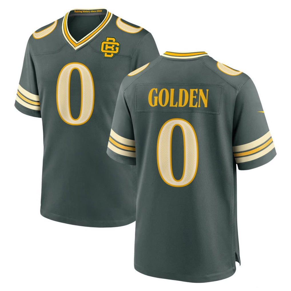 Robertx  GB.Packers #0 Matthew Golden Player Green 2026 Rivalries Collection Home Game Stitched Jerseys