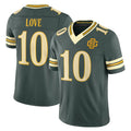 Robertx GB.Packers #10 Jordan Love Player Green Limited 2026 Rivalries Collection Home Game Stitched Jerseys