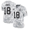 Robertx GB.Packers #18 Jonnu Smith Player Arctic Camo Salute To Service Limited Stitched Jerseys