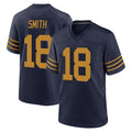 Robertx GB.Packers #18 Jonnu Smith Player Navy The 1923 Classic Home Game Stitched Jerseys