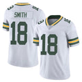 Robertx GB.Packers #18 Jonnu Smith Player White Vapor Untouchable Limited Home Game Stitched Jerseys