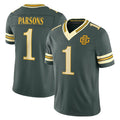 Robertx GB.Packers #1 Micah Parsons Player Green Limited 2026 Rivalries Collection Home Game Stitched Jerseys