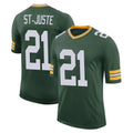 Robertx GB.Packers #21 Benjamin St-Juste Player Green Limited Classic Home Game Stitched Jerseys