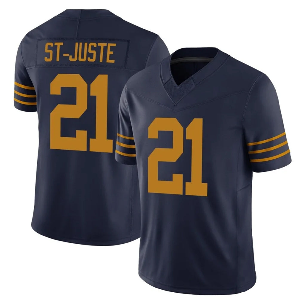 Robertx GB.Packers #21 Benjamin St-Juste Player Navy The 1923 Classic Vapor F.U.S.E. Home Game Stitched Jerseys